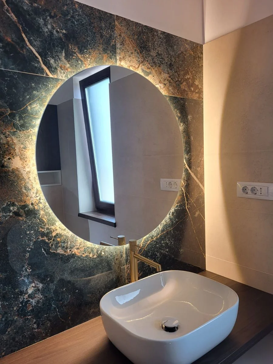 Round frameless